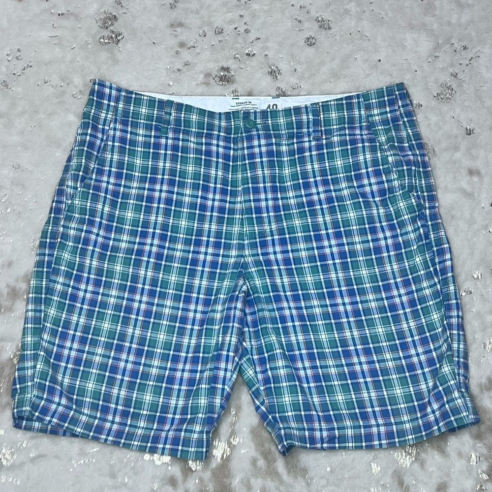 Old Navy Broken In Plaid Khaki Chinos Size 40 💗